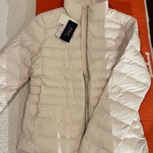 Ralph Lauren Women's Off-White Puffer Jacket